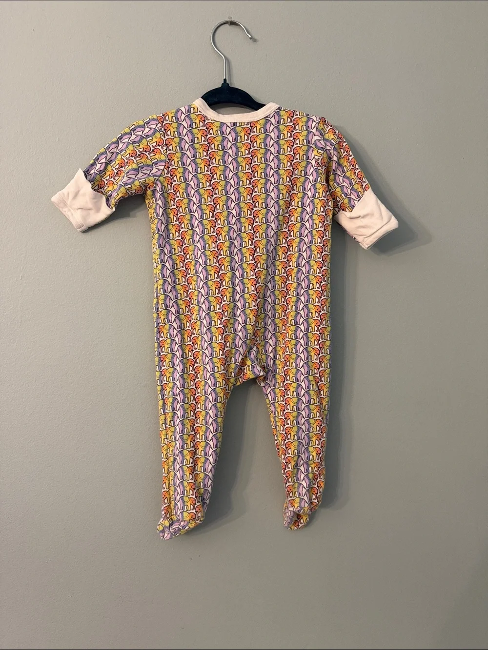 Roller rabbit footed onesie Multicolor Patterned One-Piece Footed Pajamas 3-6 m